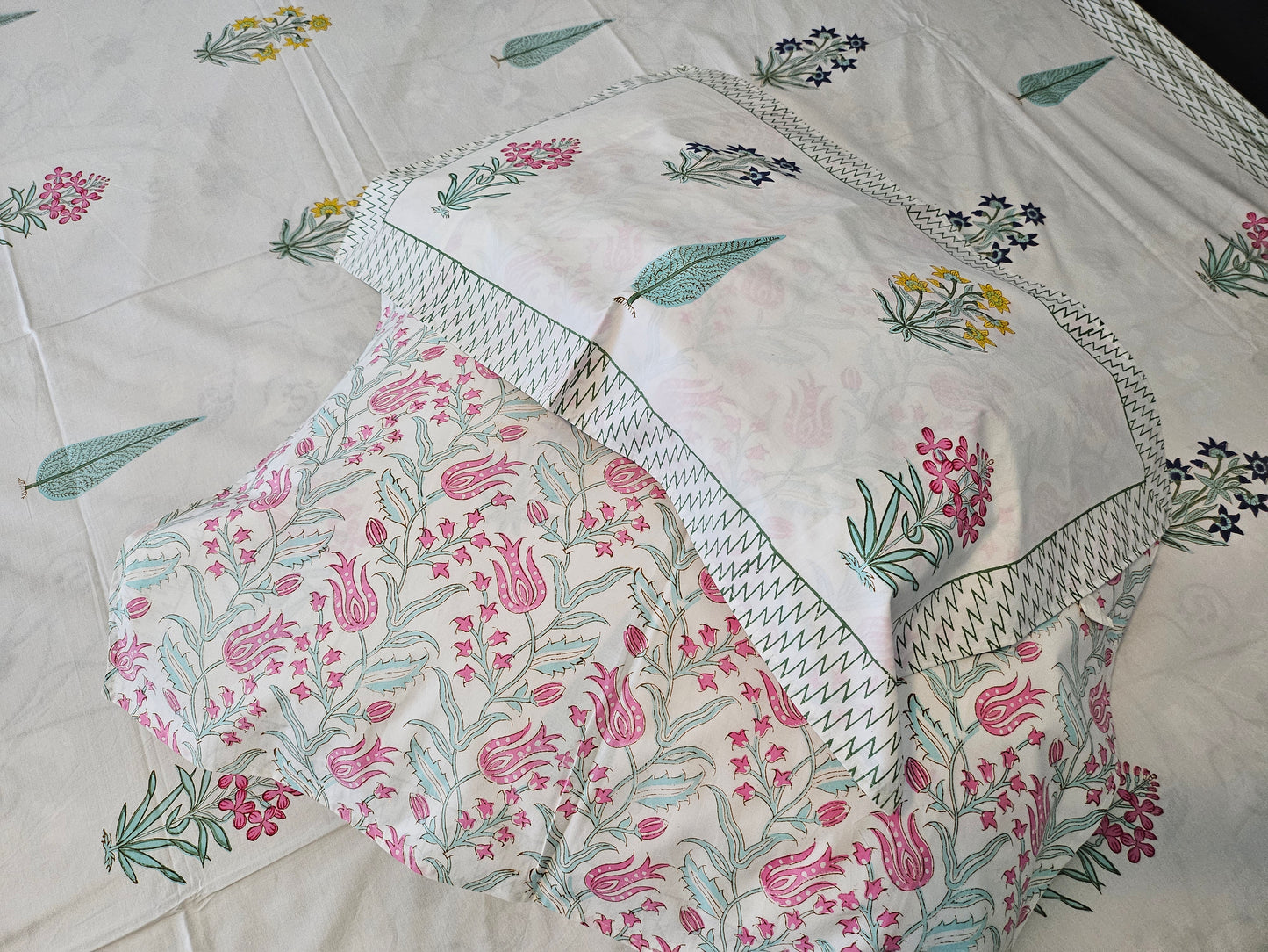 Floral Symphony - PremiumTouch Flat Sheet set