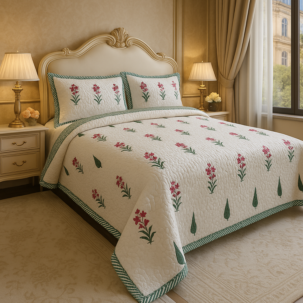 Orchid Mist - LuxuryTouch Quilted Bedspread