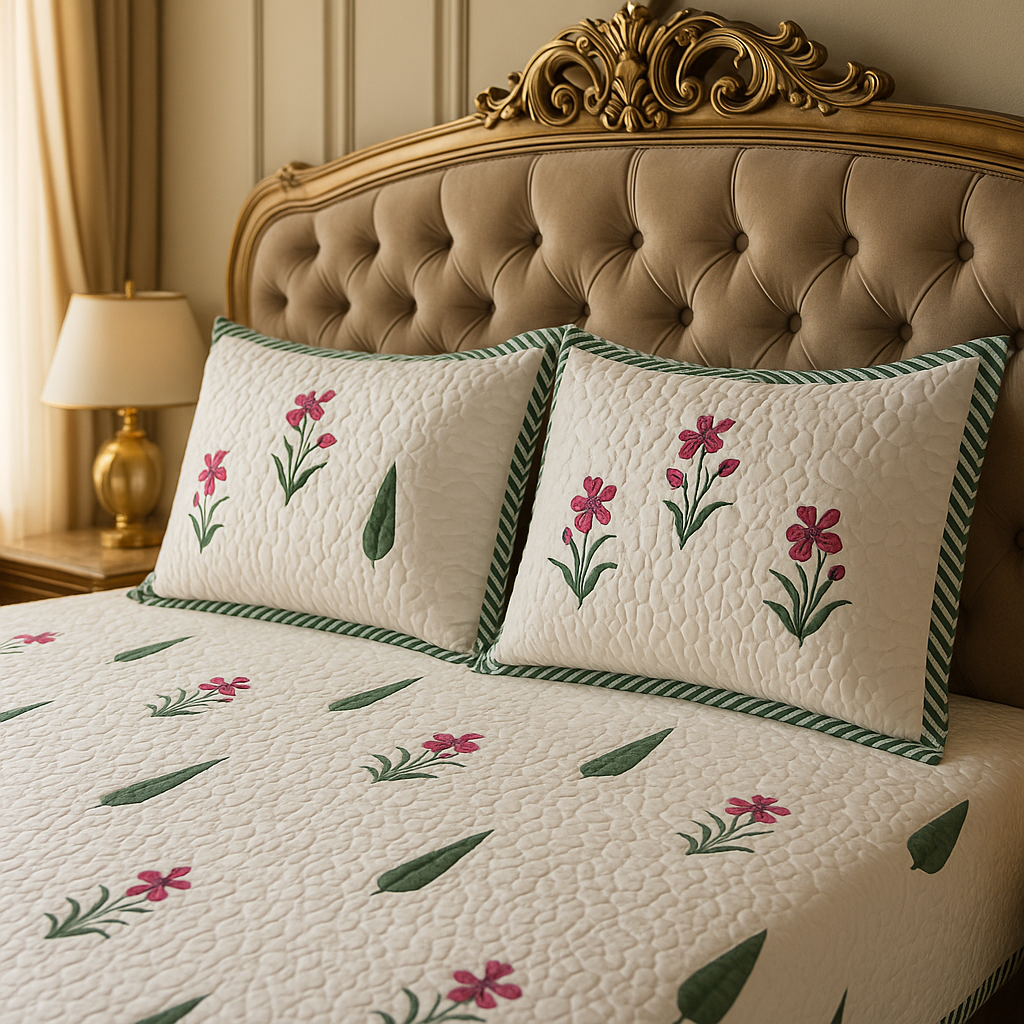 Orchid Mist - LuxuryTouch Quilted Bedspread
