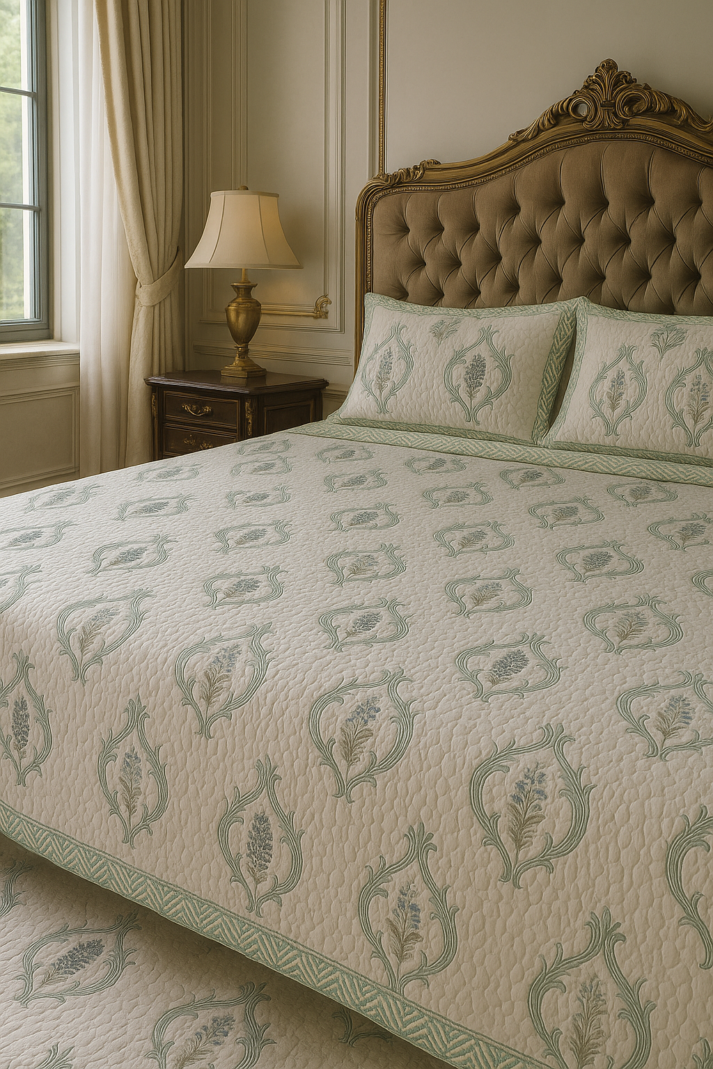Arbor Grace - LuxuryTouch Quilted Bedspread