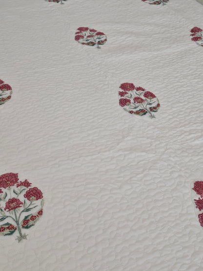 Blossom Grove - LuxuryTouch Quilted Bedspread
