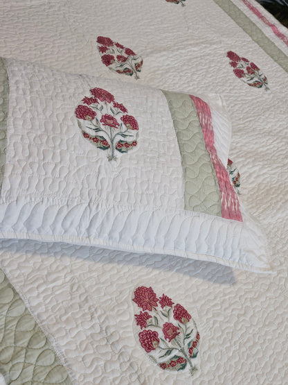 Blossom Grove - LuxuryTouch Quilted Bedspread