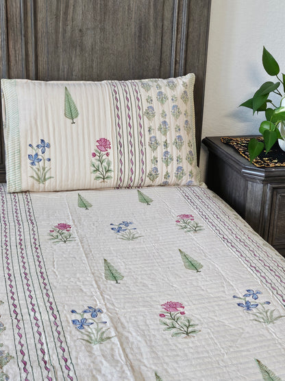 Meadow Breeze - LuxuryTouch Quilted Bedspread
