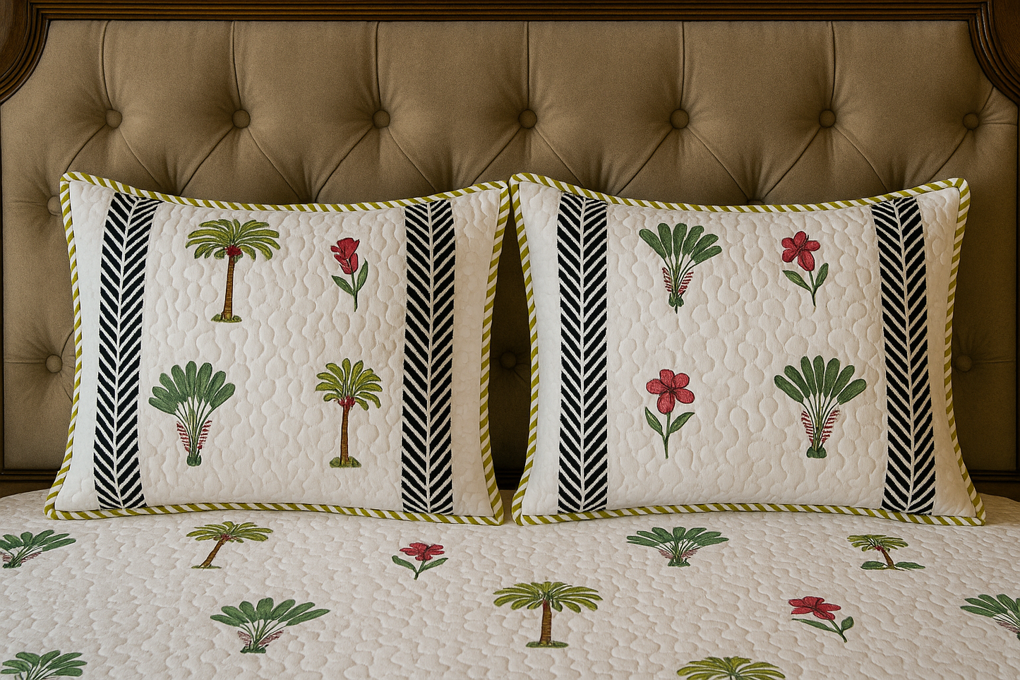 Tropical Bliss - LuxuryTouch Quilted Bedspread