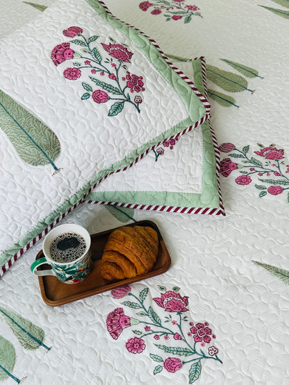 Rosewood Grove - LuxuryTouch Quilted Bedspread